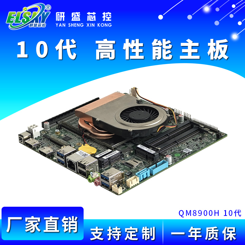 ELSKY/研盛 QM8900H  10代 高性能 工控主板