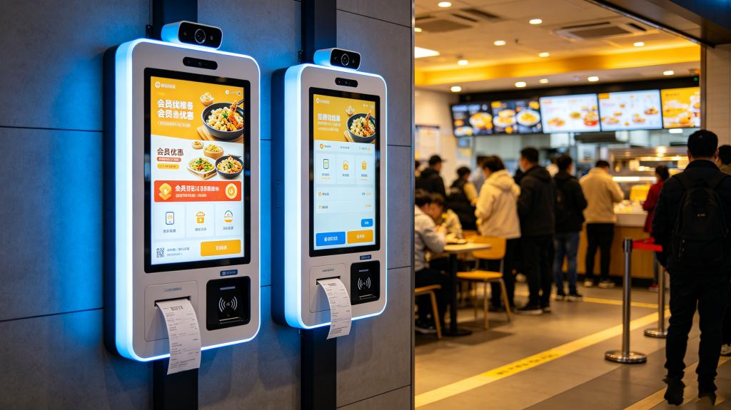 壁挂自助点餐